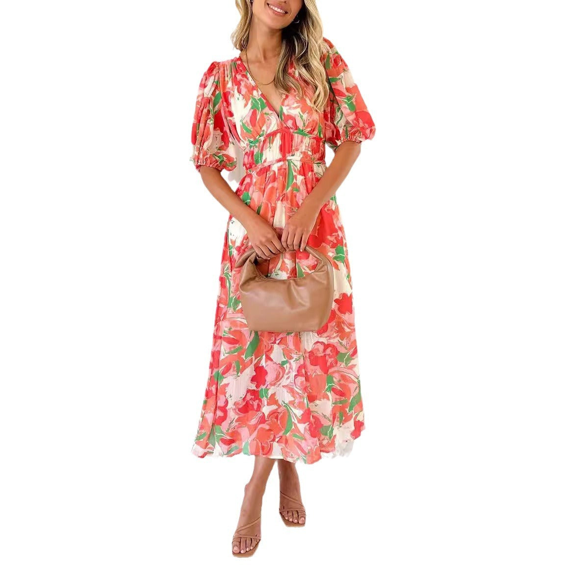 American Floral Dress